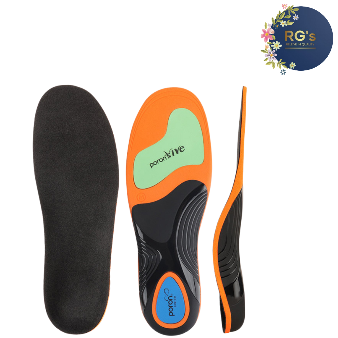 INSOLE INSOLES FOOT PAIN ORTHOTIC PORON SHOCK ABSORBING ARCH SUPPORT INSERTS