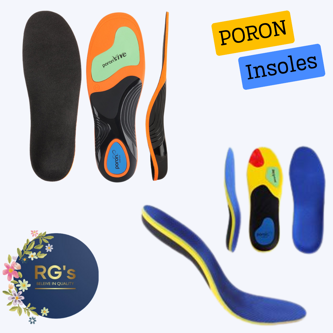 INSOLE INSOLES FOOT PAIN ORTHOTIC PORON SHOCK ABSORBING ARCH SUPPORT INSERTS